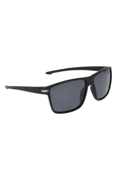 Cole Haan 62mm Rectangle Polarized Sunglasses