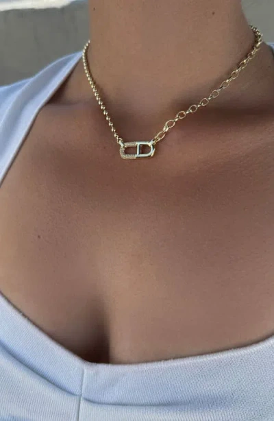 Adornia Mixed Chain Necklace