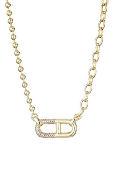 Adornia Mixed Chain Necklace