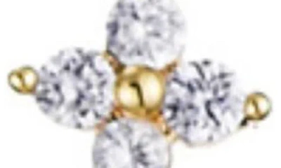 Adornia Cubic Zirconia Flower Station Necklace