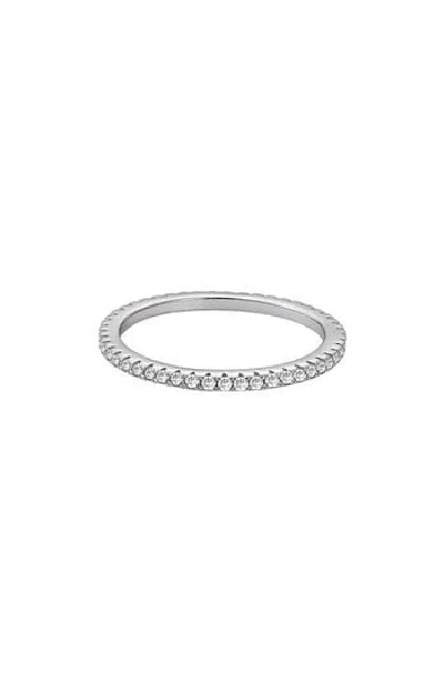 Adornia Fine Pavé Cz Eternity Band Ring