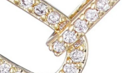 Adornia Pavé Cubic Zirconia Link Pendant Necklace