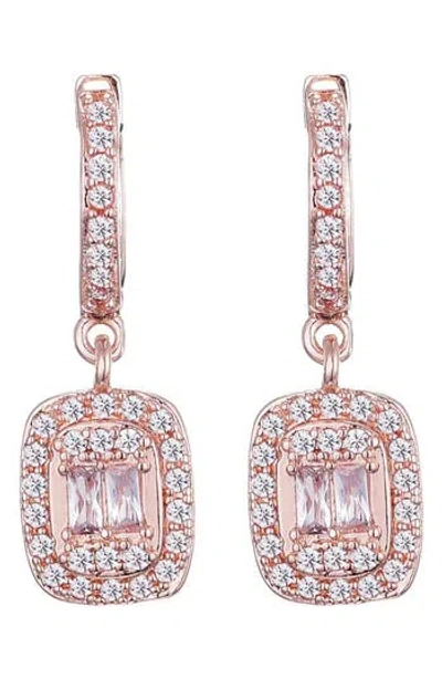 Adornia Asher Cut Drop Earrings