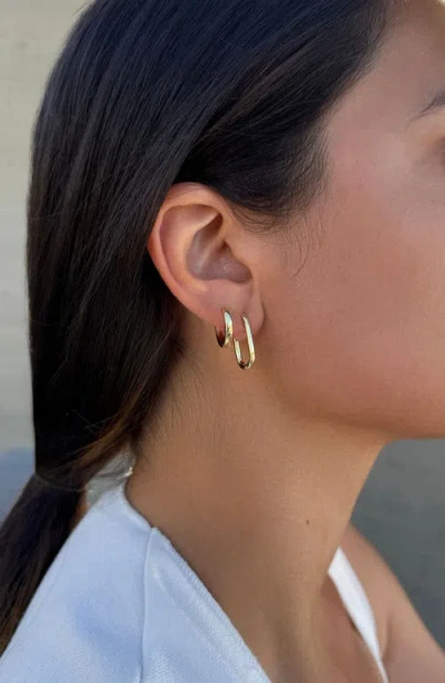 Adornia Set Of 3 Hoop Earrings