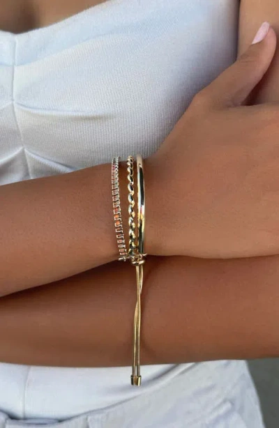 Adornia 3-line Cuff Bracelet
