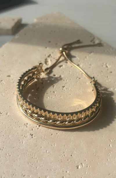 Adornia 3-line Cuff Bracelet