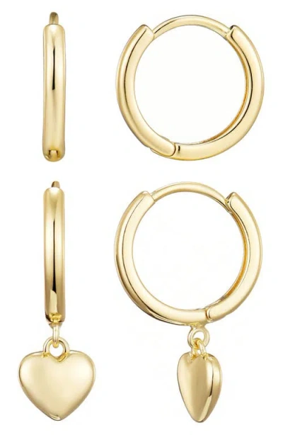 Adornia Set Of 2 Hoop Earrings