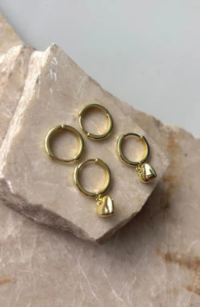 Adornia Set Of 2 Hoop Earrings