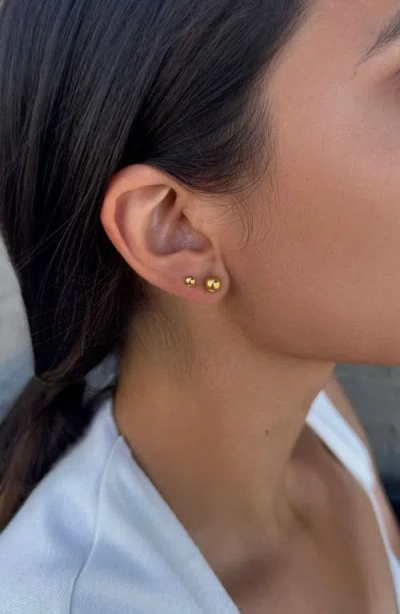 Adornia Set Of 3 Ball Stud Earrings