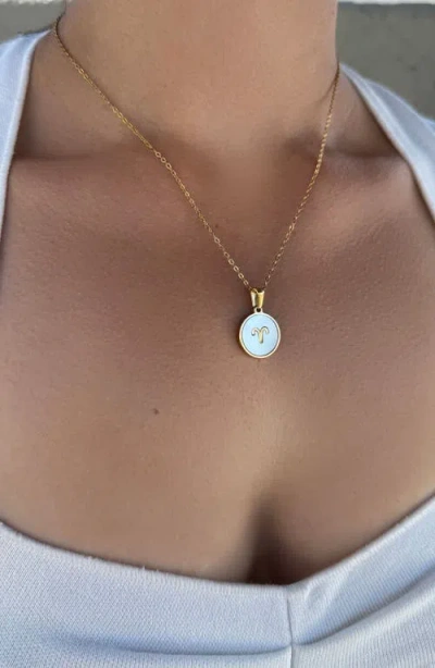 Adornia Zodiac Pendant Necklace