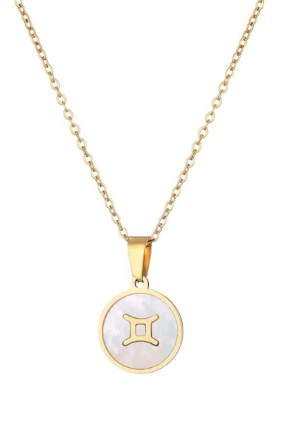 Adornia Zodiac Pendant Necklace