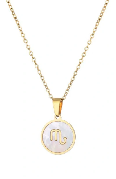 Adornia Zodiac Pendant Necklace