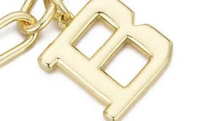 Adornia Initial Charm Bracelet