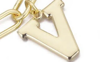 Adornia Initial Charm Bracelet