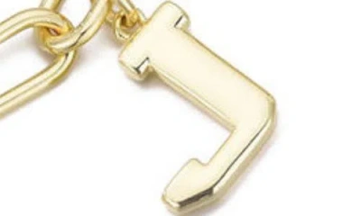 Adornia Initial Charm Bracelet