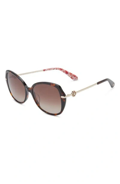 Kate Spade New York Taliyahgs 57mm Round Sunglasses