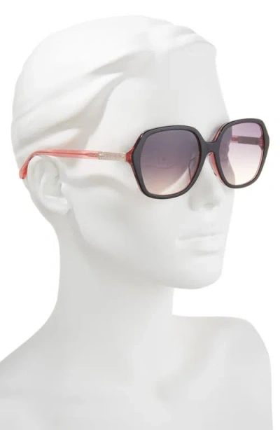 Kate Spade New York Ellery 57mm Square Sunglasses