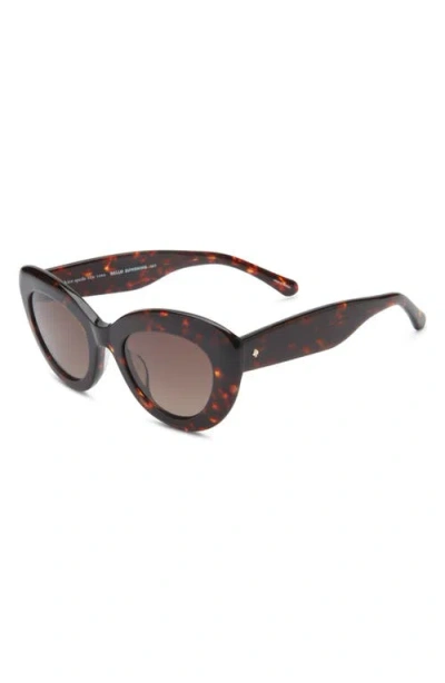 Kate Spade New York Capri 50mm Gradient Cat Eye Sunglasses