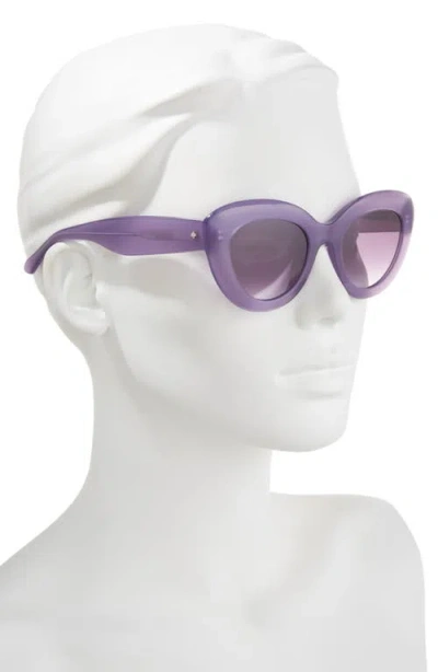 Kate Spade New York Capri 50mm Gradient Cat Eye Sunglasses