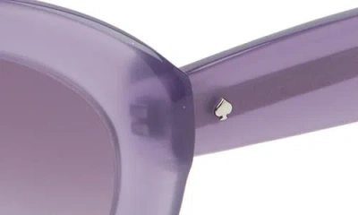 Kate Spade New York Capri 50mm Gradient Cat Eye Sunglasses