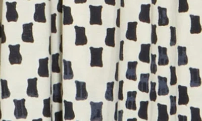 Loveappella Wrap Style Print Midi Dress