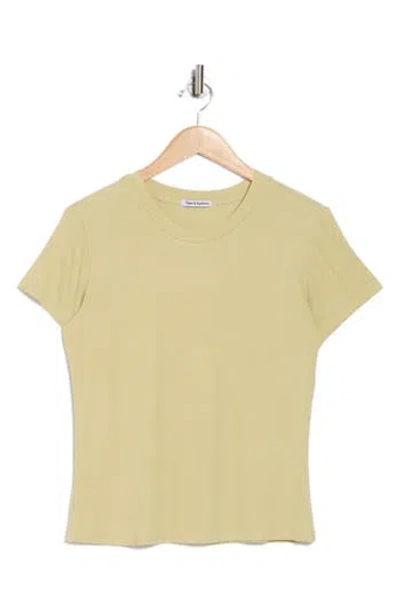 Sweet Romeo Ribbed Crewneck T-shirt