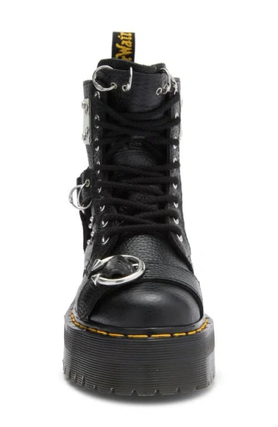 Dr. Martens' Dr. Martens Jadon Piercing Milled Leather Platform Boot