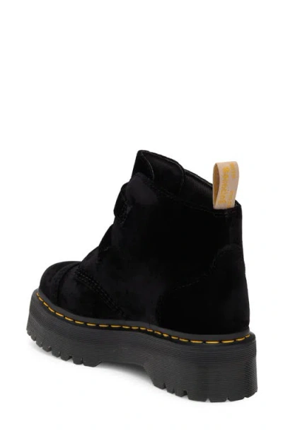 Dr. Martens' Dr. Martens Devon Double Buckle Velvet Chukka Boot