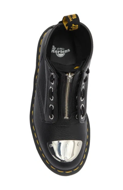 Dr. Martens 1460 Lunar Milled Leather Boot In Black