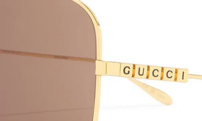Gucci 99mm Shield Sunglasses