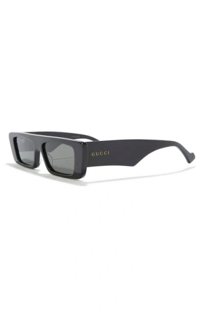 Gucci 54mm Rectangle Sunglasses