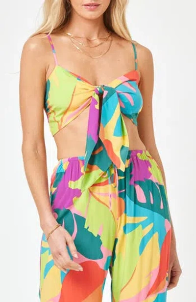 L*space Lspace Tanya Tie Front Cover-up Top