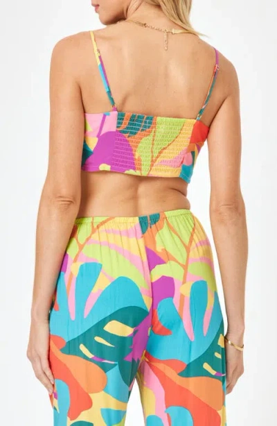 L*space Lspace Tanya Tie Front Cover-up Top