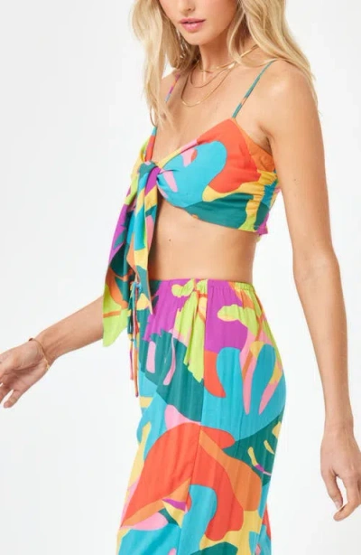 L*space Lspace Tanya Tie Front Cover-up Top