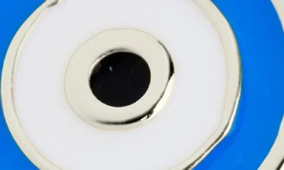 Sterling Forever Sibyl Enamel Evil Eye Ring