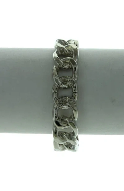 Olivia Welles Vera Curb Chain Link Stretch Bracelet