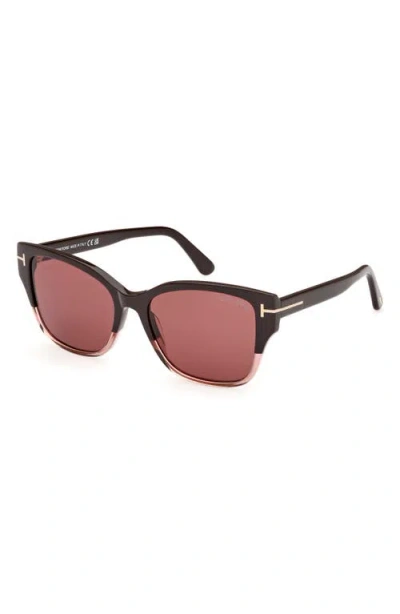 Tom Ford 55mm Butterfly Sunglasses