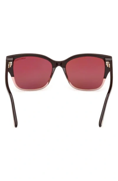 Tom Ford 55mm Butterfly Sunglasses