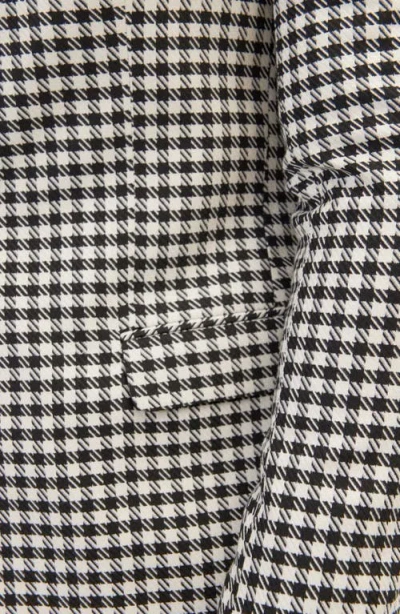 Ron Tomson Trim Fit Check Formal Jacket & Solid Pants Suit