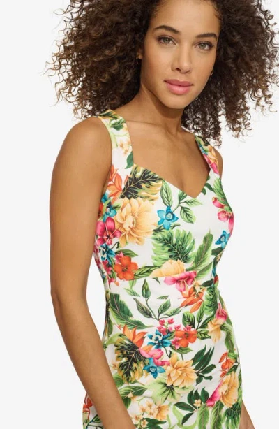 Siena Crepe Print Minidress
