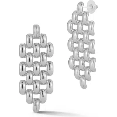 Sphera Milano Chain Link Chandelier Earrings