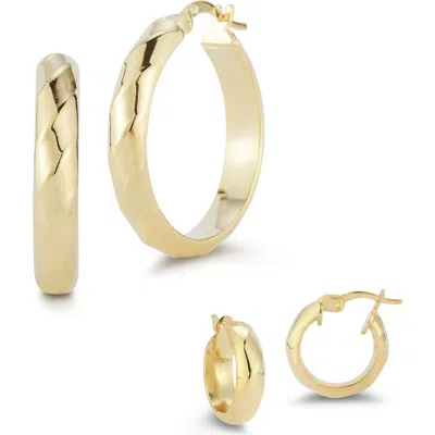 Glaze Jewelry 2-pack Hoop Earrings