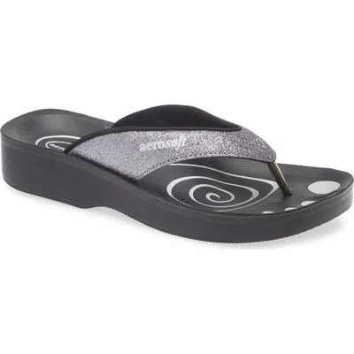 Aerosoft Glitter Strap Sandal