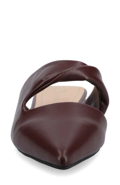 Journee Collection Enniss Flat Mule
