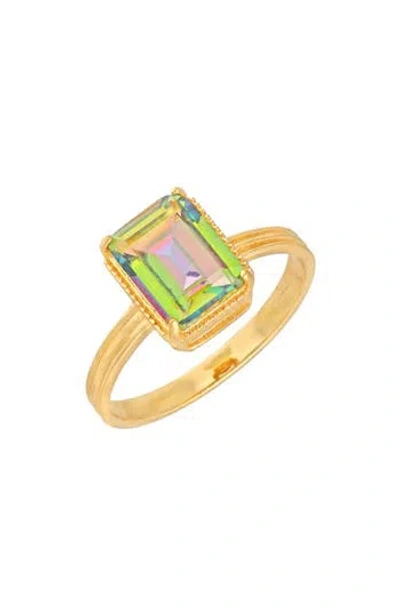 Ys Gems Rainbow Quartz Ring