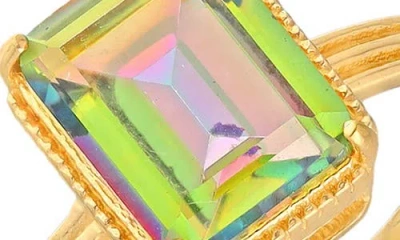 Ys Gems Rainbow Quartz Ring