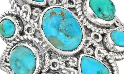 Ys Gems Bezel Set Turquoise Ring