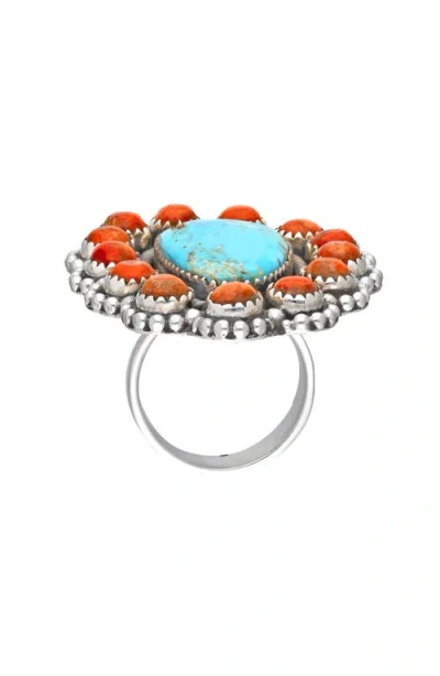 Ys Gems Southwestern Turquoise Ring