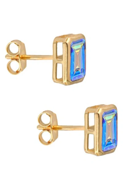 Ys Gems Quartz Stud Earrings