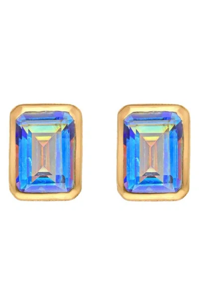 Ys Gems Quartz Stud Earrings